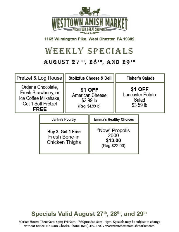 westtown market weekly specials